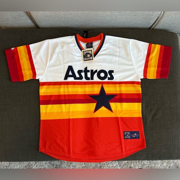 Majestic Other - Majestic Authentic Houston Astros Jeff Bagwell Retro Throwback Jersey Men’s XL